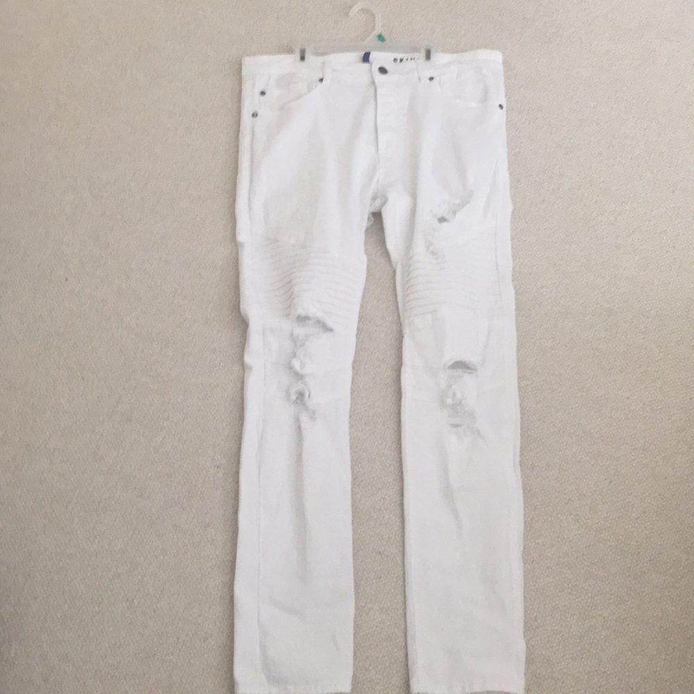 H&M White Skinny Jeans